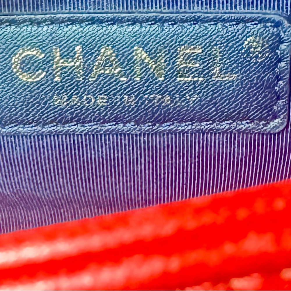 CHANEL Boy Bag Red Special Edition Leather Red - Picture 12 of 16